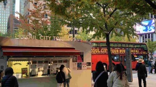 Seoul city sightseeing bus