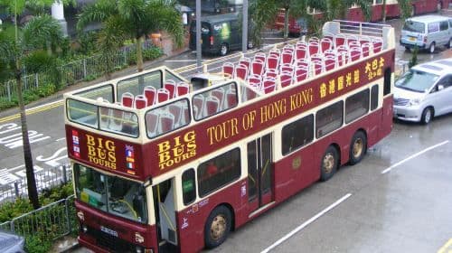 Hong Kong Big Bus Unlimited Hop-On Hop-Off Sightseeing Tours (Open-Top)