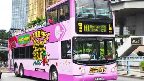 Tour boutique di un giorno a Hong Kong tra Cheung Chau e Central con autobus scoperto e tè pomeridiano in stile Hong Kong