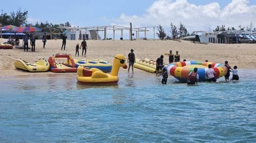 Penghu Jibei Island: Round Trip Boat Ticket, Water Activities & E-Scooter Adventure Transport Passes