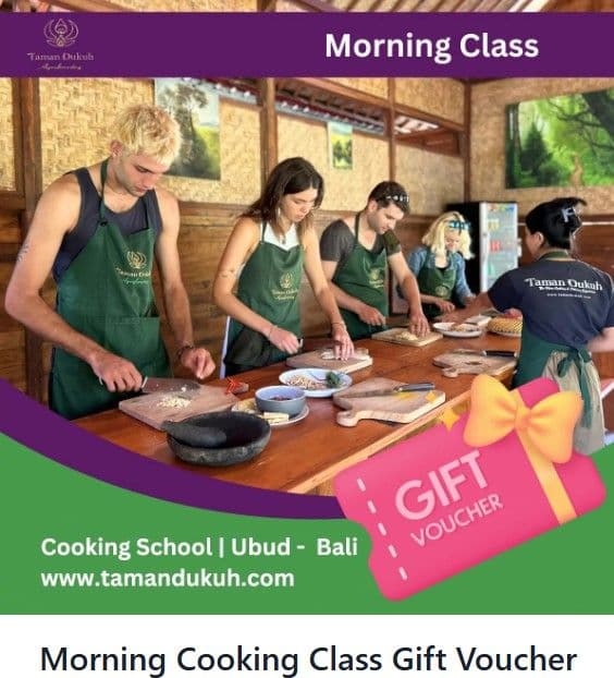 Cooking Classes Gift Voucher