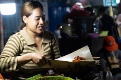 Tour Guiado de Comida de Rua Noturna em Bali