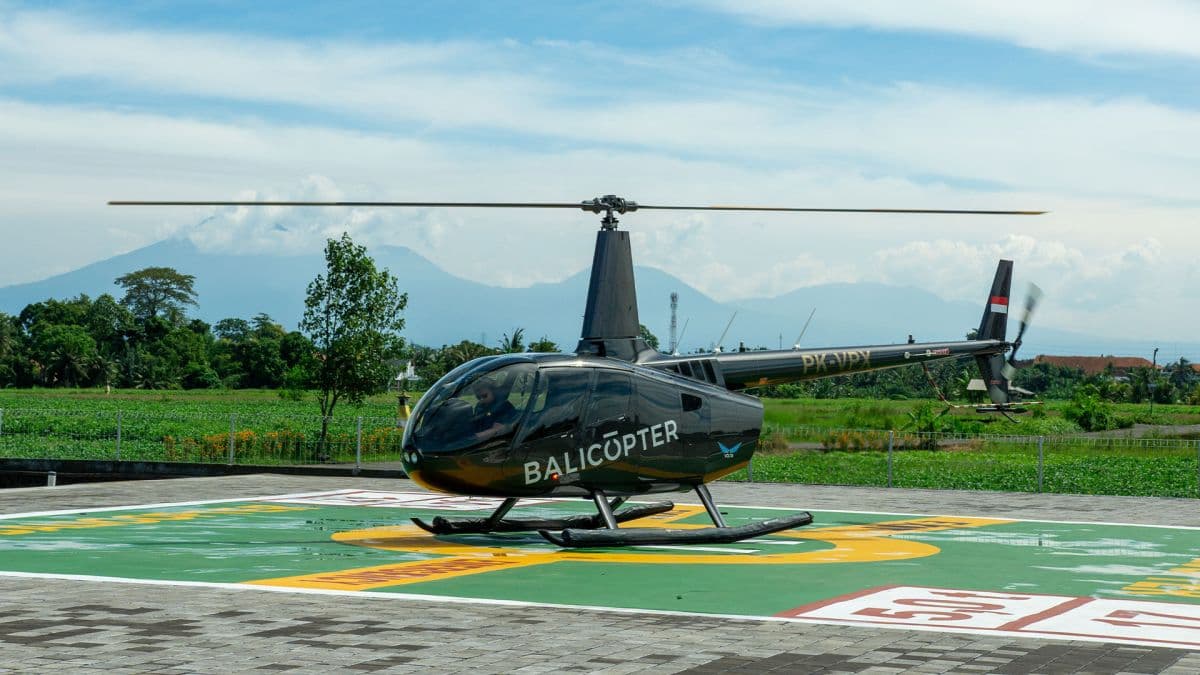 10 Min - 100 Min Bali Helicopter Tours | Departing from Canggu