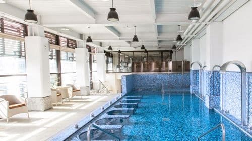 Beitou Dadi Hotel Spa und Nachmittagstee-Option für 2 Personen (NT$200 an Wochenenden, NT$400 an Wochentagen in der Hochsaison und NT$600 an Feiertagen in der Hochsaison)