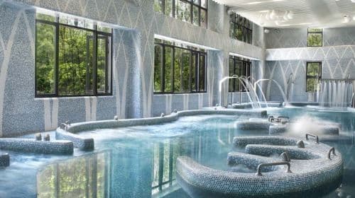 Dinner at Jiaoxi Zhongtian Hot Spring Resort Hotel + Hot Spring Spa for All with Swimsuits (No additional charge on holidays)