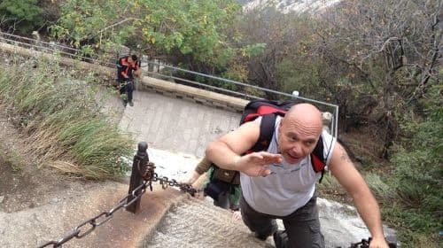 Privater Tagesausflug zum Mount Hua ab Xi'an mit englischsprachigem Fahrer
