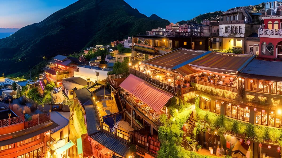 Private Jiufen & Pingxi Tagestour mit englischsprachigem Reiseleiter