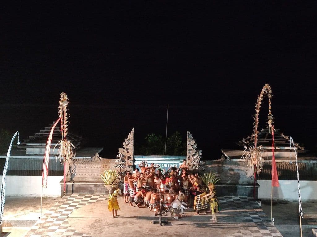 Fire Kecak Dance Pandawa Beach