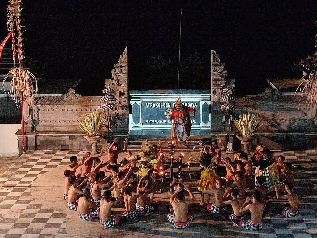 Fire Kecak Dance Pandawa Beach