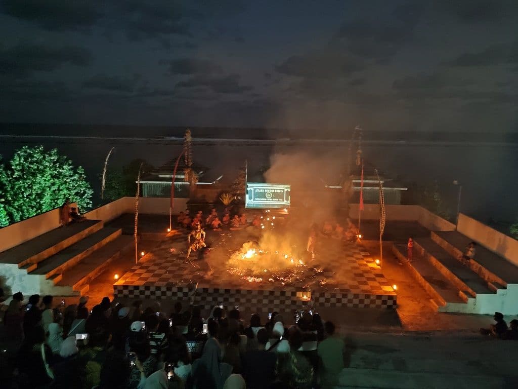 Fire Kecak Dance Pandawa Beach