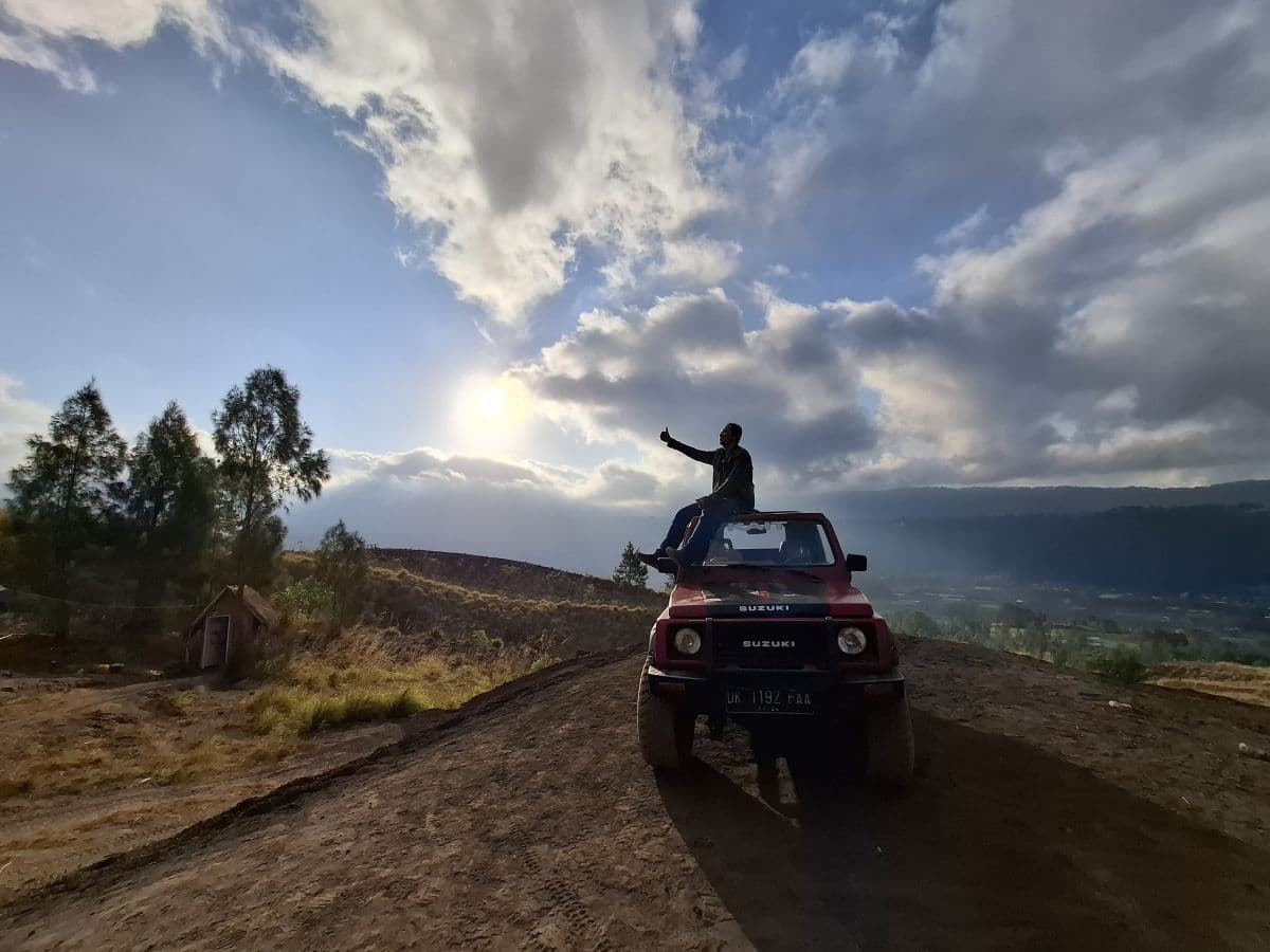 Batur Volcano Sunset Jeep Tour