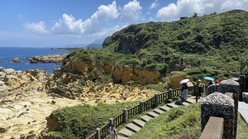 Jiufen Old Street + Heping Island Sunset + Keelung Night Market Food 1-day Tour [Taipei 출발 | 입장권 포함] 일일 투어