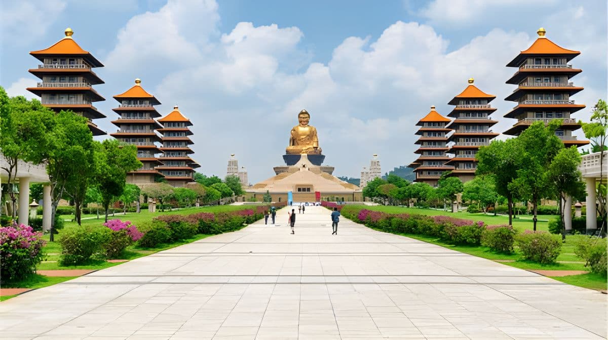 Kaohsiung Fo Guang Shan Buddha Memorial Hall + Lotus Pond + Qishan Old Street + Pier-2 + Xiziwan 1-day tour Day Tours