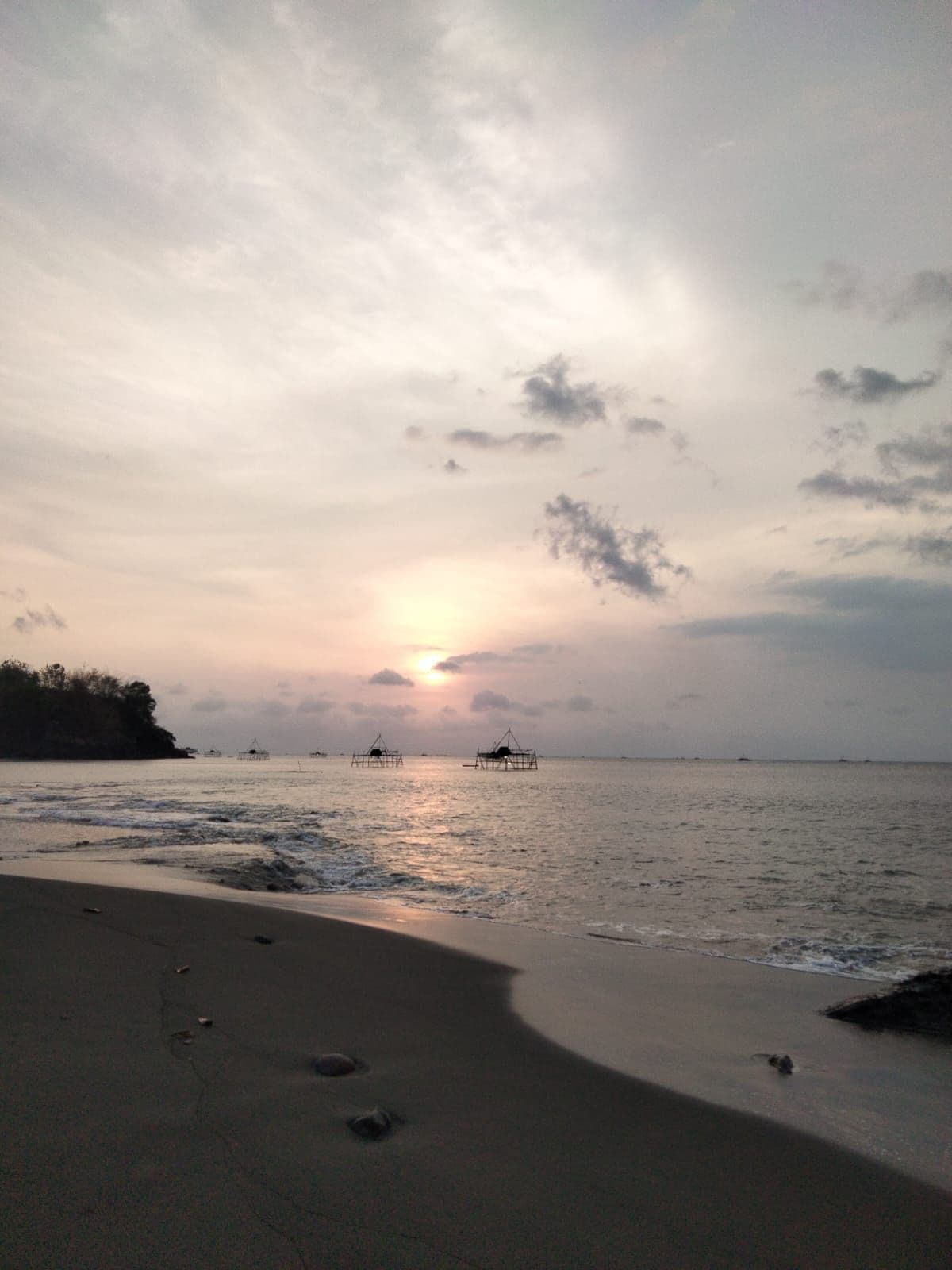 Pesca notturna a Bagan Ciletuh