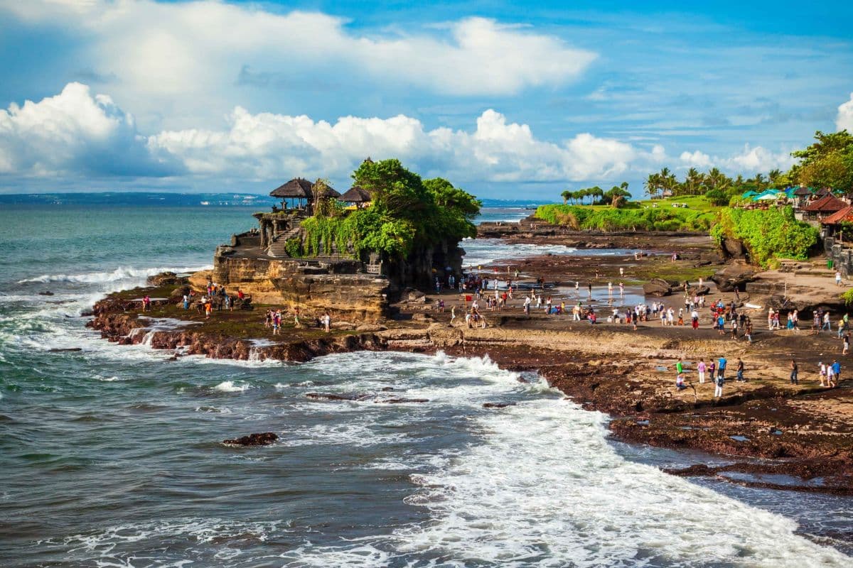 Kecak w świątyni Tanah Lot