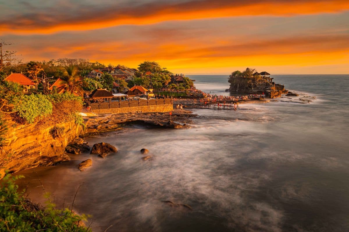 Kecak w świątyni Tanah Lot