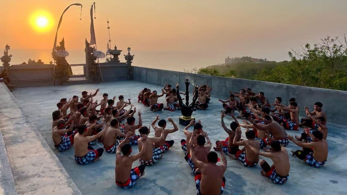 Kecak Fire Dance Karang Boma Cliff  Uluwatu