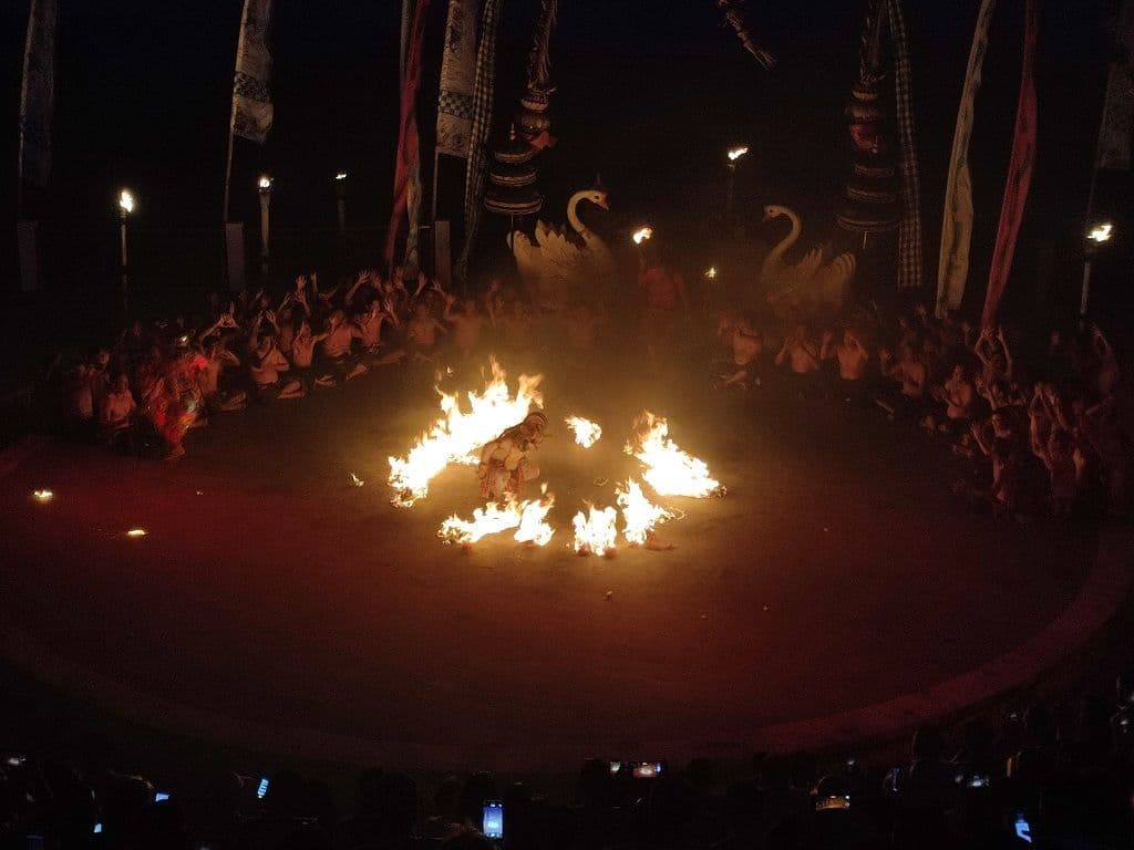 Melasti Beach Kecak Dance Show