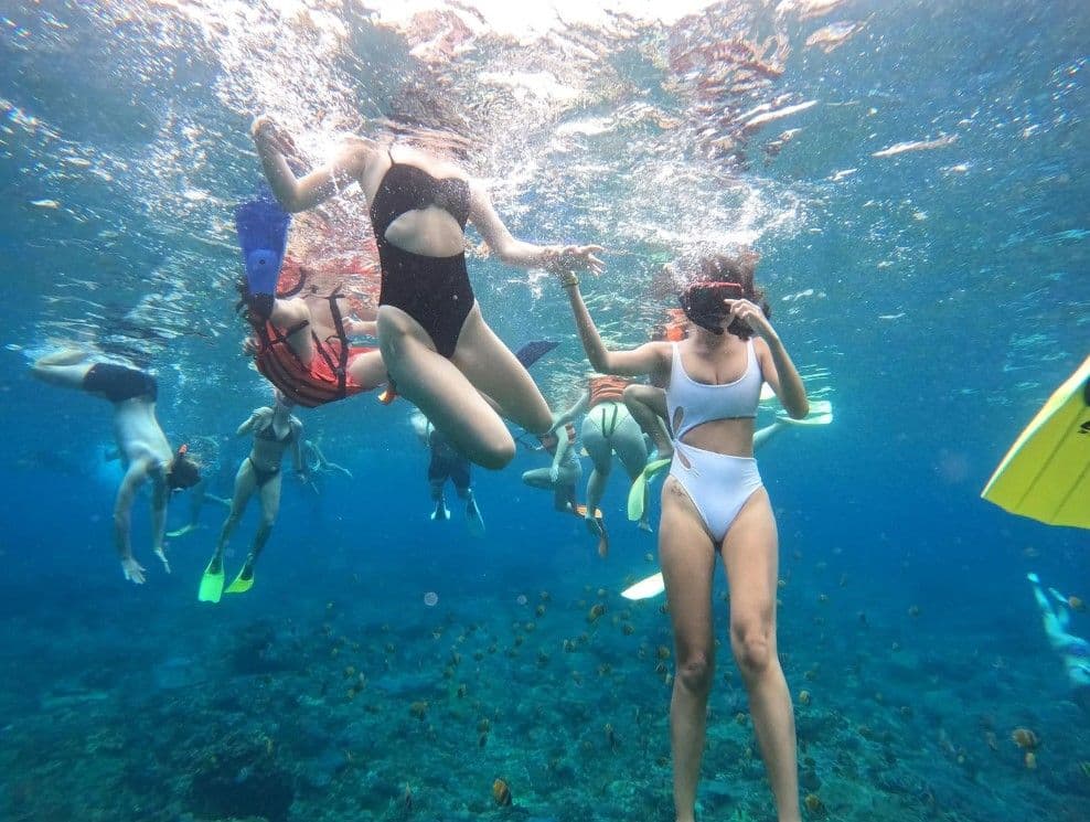 Nusa Penida : Sharing Snorkeling Adventure in Nusa Penida to 4 Spots