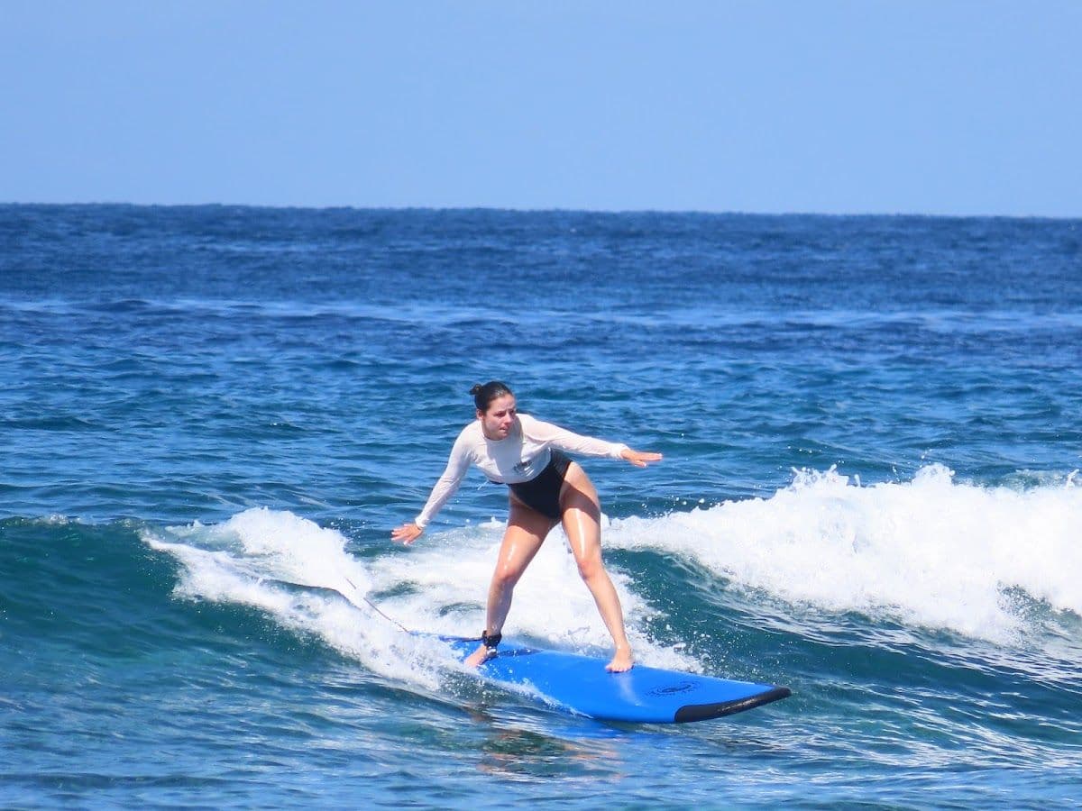 Surfing Lesson at Sunny Surf School Gili Trawangan Lombok