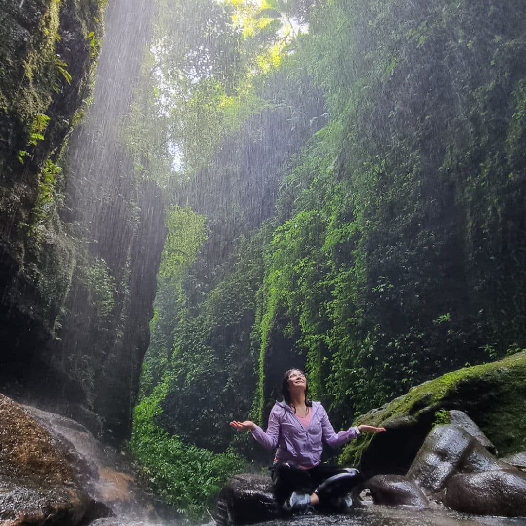 Trekking Curug Seribu, Ciparay i Kiara z Campa