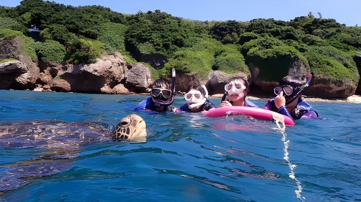 Godzina nurkowania i snorkelingu na wyspie Liuqiu w Pingtung