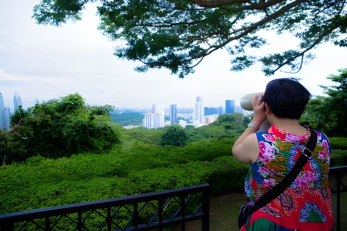 Singapore Mount Faber Trails and Garden Tea Private Guided Tour