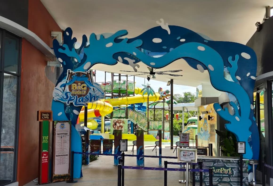 Big Bucket Splash Ticket at Gamuda Luge Gardens