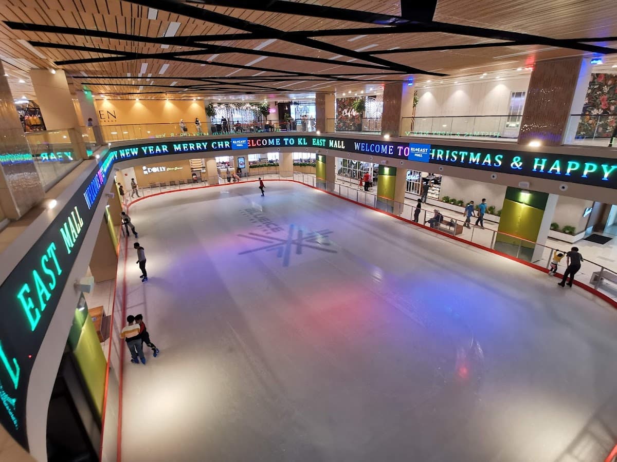 Blue Ice Skating Rink @ KL East Mall