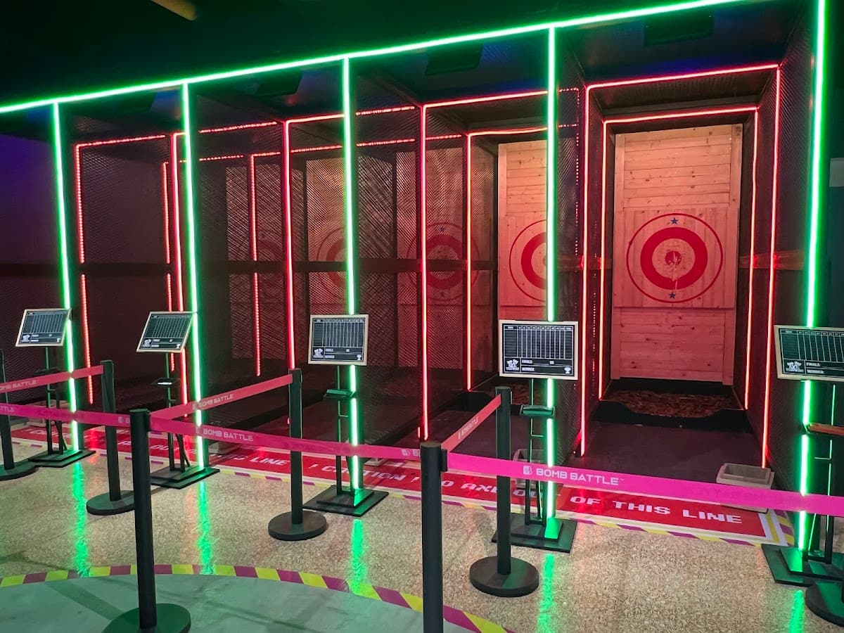 Bomb Battle Sunway Pyramid - Axe Throwing