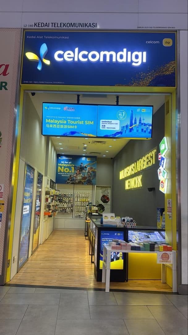 Celcomdigi Tourist Sim card