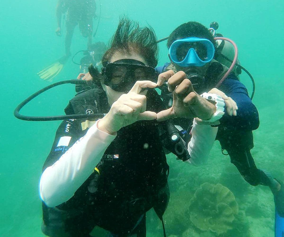 Dreamer Island Day Trip Diving with Lunch & Hotel Transfer