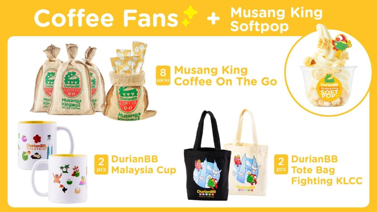 DurianBB Bundle set 2 –  Coffee Fans Bundle