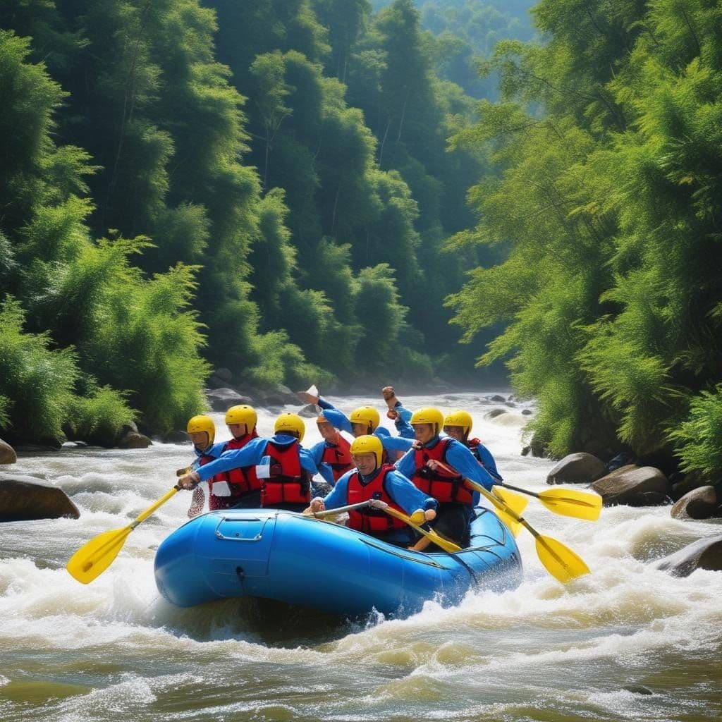 Całodniowa wyprawa: Rafting na rzece Gopeng – przygoda, której musisz doświadczyć