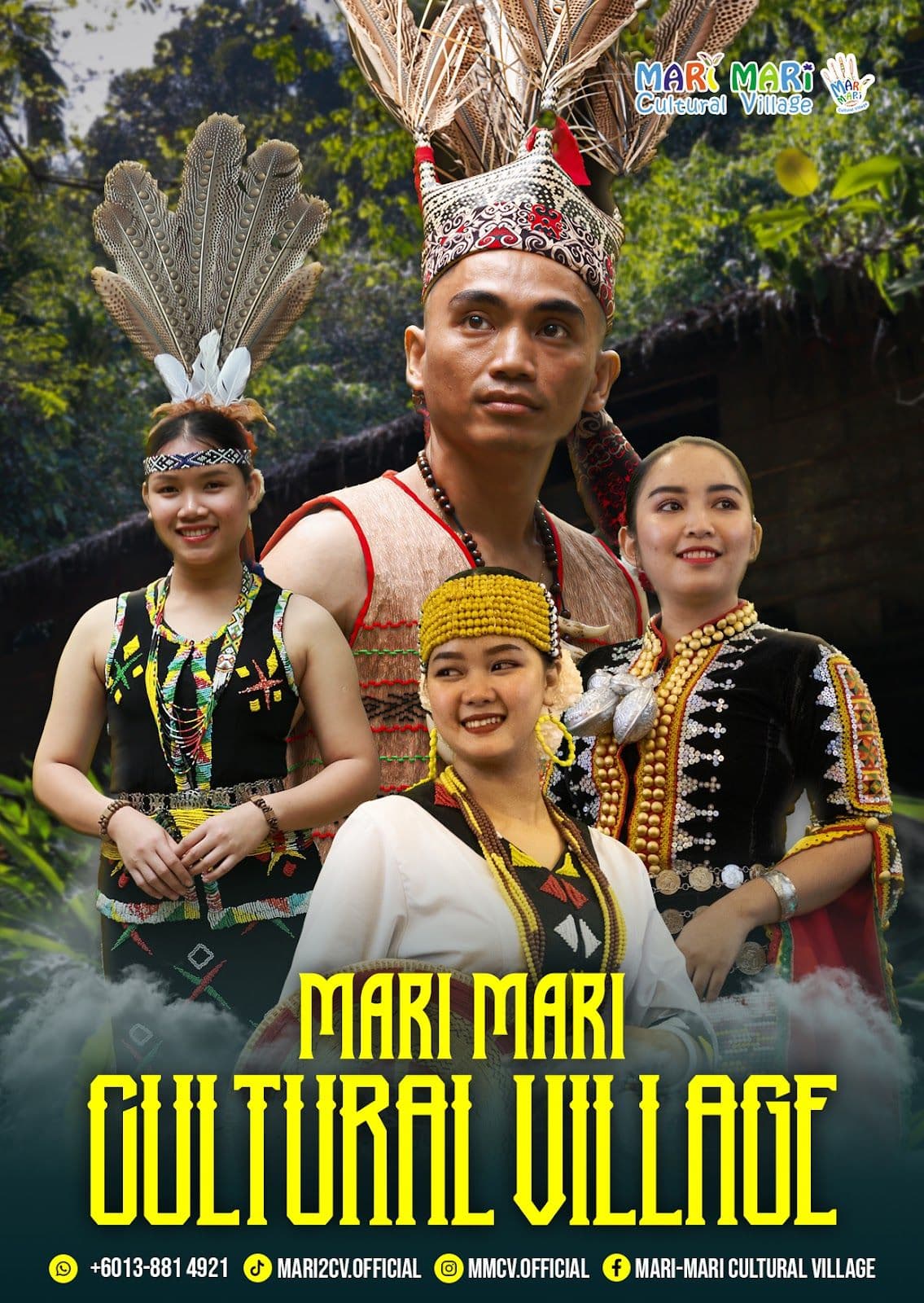 Kiulu White Water Rafting & Mari-Mari Cultural Village Combo Tour