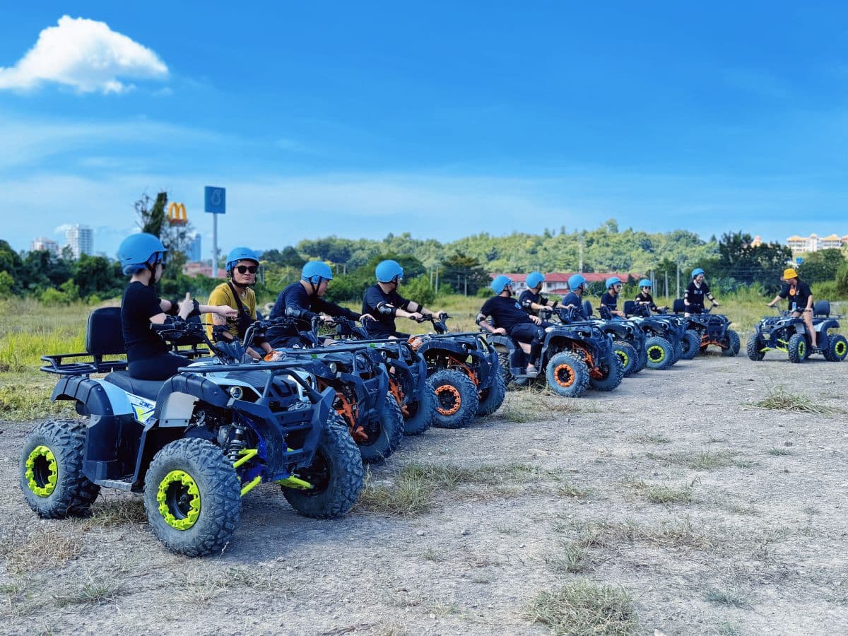 Kokol Hill ATV-avontuur, zonsondergang-rendez-vous met diner van lokale gerechten 1-daagse tour (gedeelde tour)