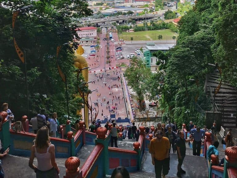 Tour di mezza giornata delle Batu Caves e dei sobborghi di Kuala Lumpur