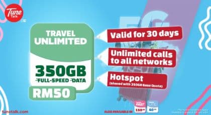 Tune Talk Traveller E-sim (Para não malaios)