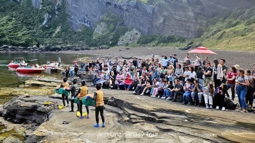 Jeju's eerste Engelstalige bustour sinds 2008 voor de East Course