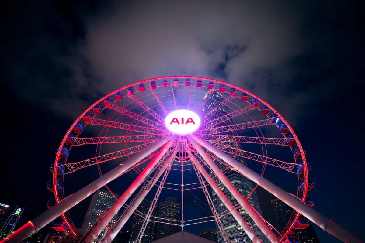 Hong Kong Observation Wheel at AIA Vitality Park
