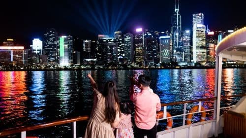 Biglietto per la crociera turistica Star Ferry di Hong Kong - Crociera nel Victoria Harbour / Crociera A Symphony of Lights Pass di trasporto