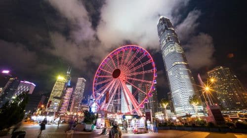 Hong Kong Strolling and Reading Central Pure Play one-day tour Exquisite Small Group Ferris Wheel Man Mo Temple Open Top bus+ afternoon tea Day Tours