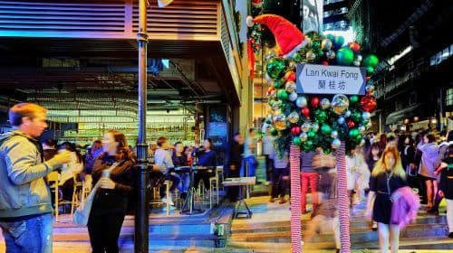 Hong Kong Strolling through Central - Star Ferry Ferris Wheel Man Mo Temple Open Top bus one-day tour Exquisite Small Group Day Tours