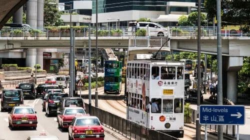 Hong Kong Tramways 1-Hour Tram Oramic Tour(Audio Guide included) + 2-Day Tramways Pass