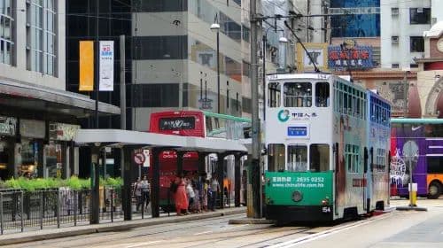 Hong Kong Tramways 1-uur Tram Oramic Tour (inclusief audiogids) + 2-daagse Tramways Pass