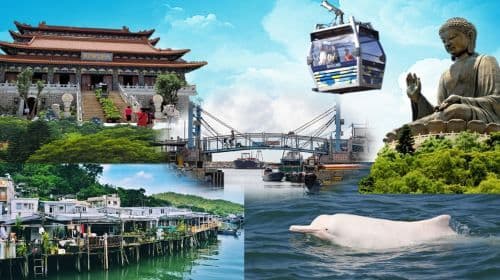 Lantau Island Tai O Cultural Fishing Village Day Tour: Ngong Ping 360 Cable Car Express + Tian Tan Buddha Day Tours