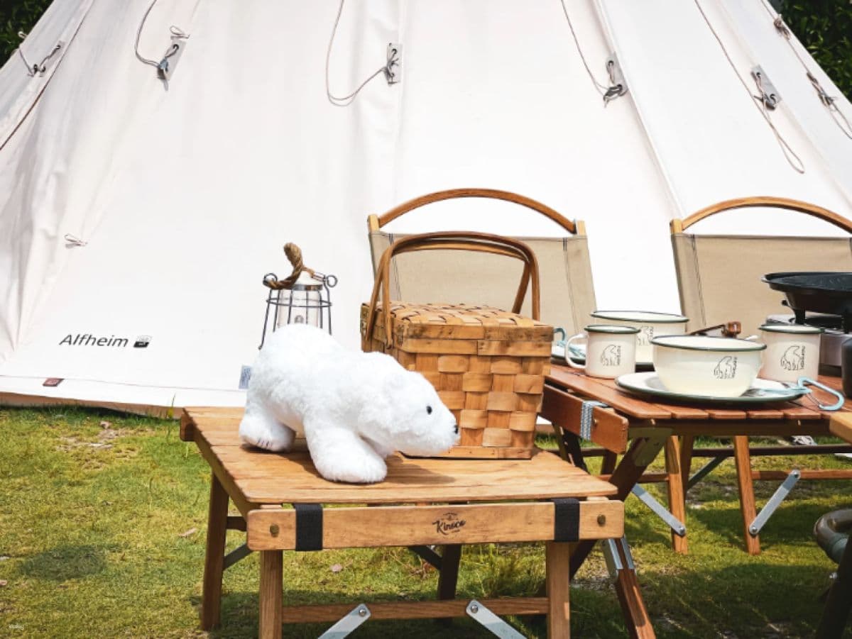 [Good Glamping Place in Hong Kong] Nordisk Alfheim Nordic Elf Village-Bear Tent｜Autocamper Honghualing