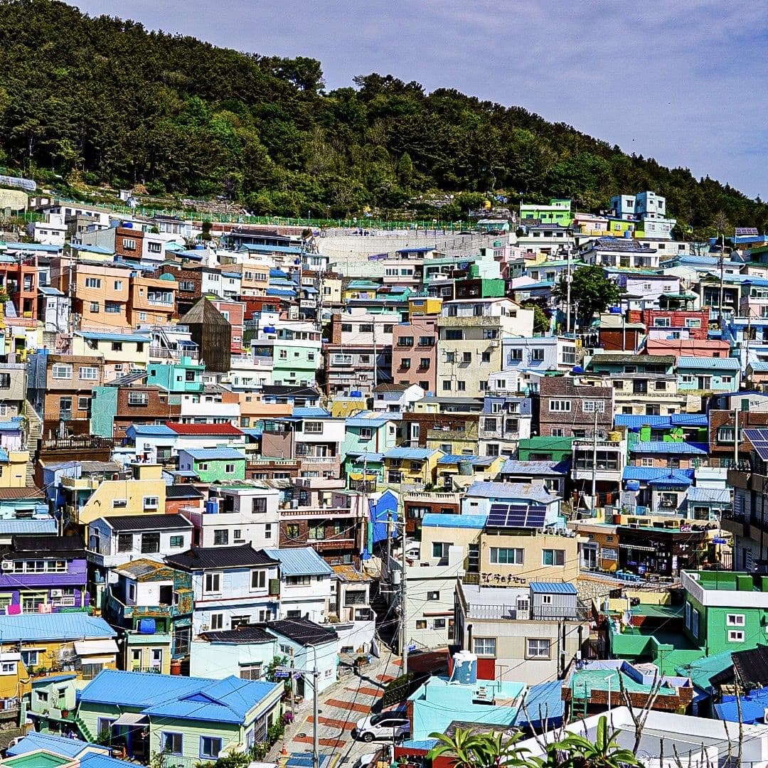 Busan Retro Outfit Rental in Gamcheon Culture Village