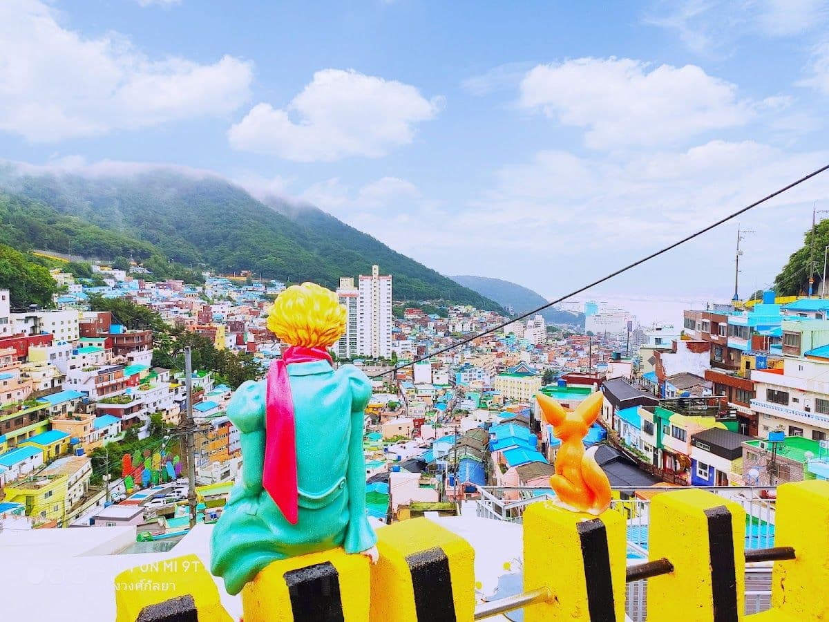 Busan Retro Outfit Rental in Gamcheon Culture Village