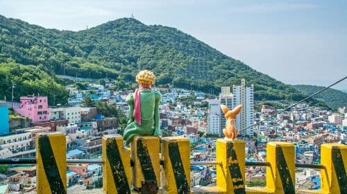 Busan Romantic Tour | Ganchon Fairy Tale Village Art Exploration×Haeundae Blue Line Seaside Adventure Day Tours